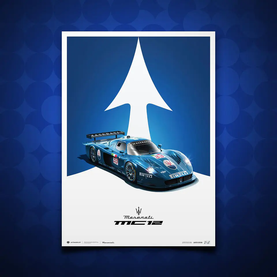 Cuadro Maserati Mc12 1