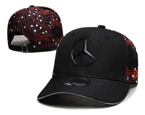 Jockey Snapback Mercedes Benz Curva Gorro