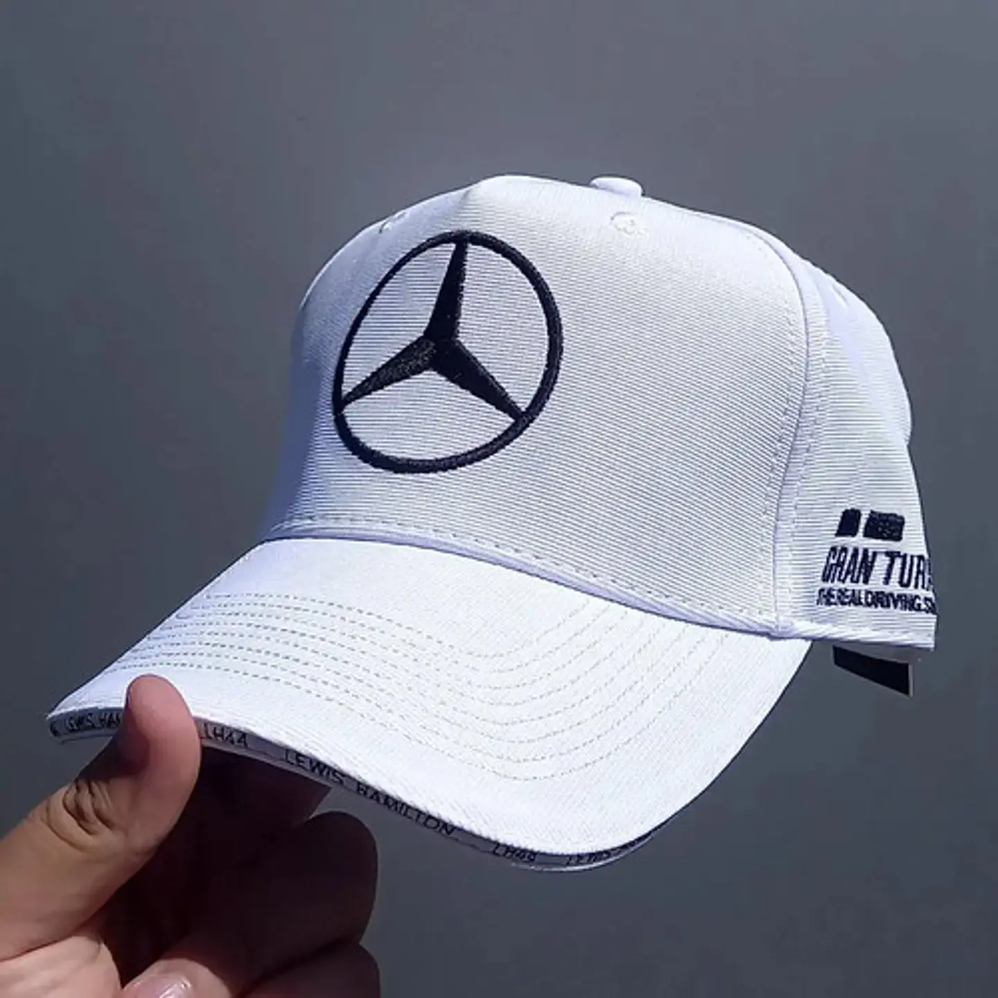 Jockey Snapback Mercedes Benz Curva Gorro 2
