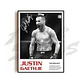 Cuadro de Justin Gaethje UFC V  Peleador MMA + Marco - Miniatura 1