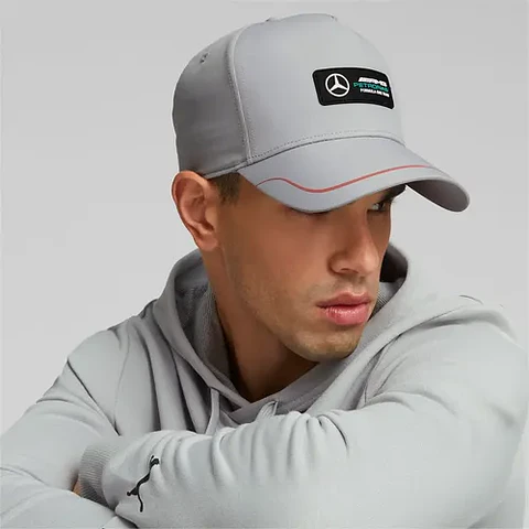 Jockey Mercedes Amg Gorra Silver Motorsport Cap Gorro