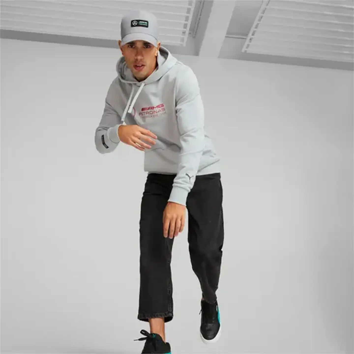 Jockey Mercedes Amg Gorra Silver Motorsport Cap Gorro 3