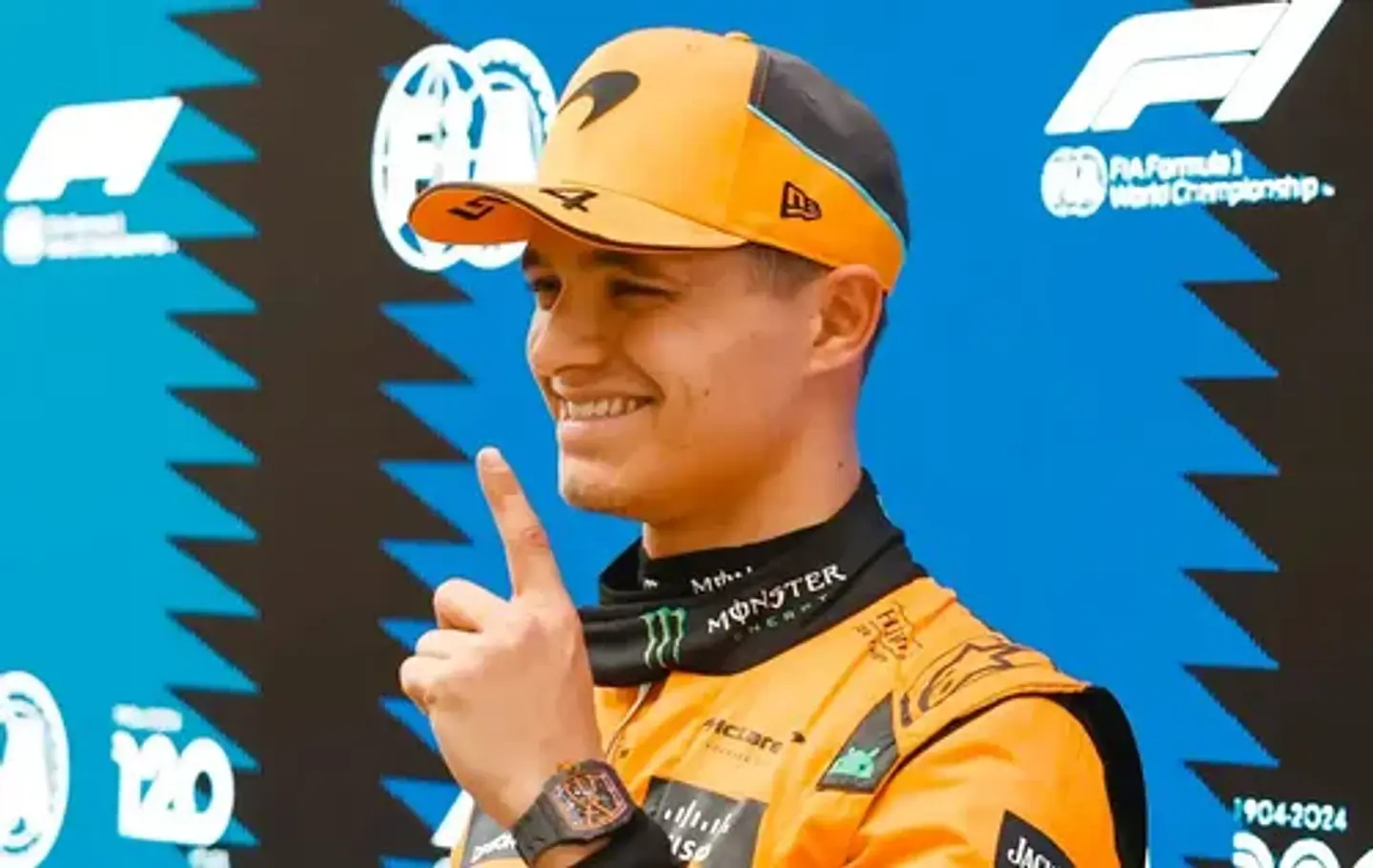 Gorro Mclaren Team 9forty F1 Oficial 6