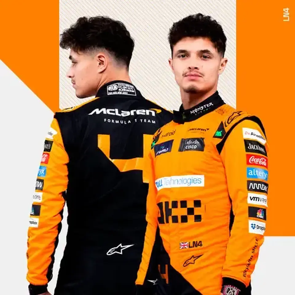 Gorro Mclaren Team 9forty F1 Oficial 10