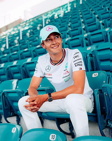 Gorro Mercedes Benz George Russell X Gp Miami Gorra