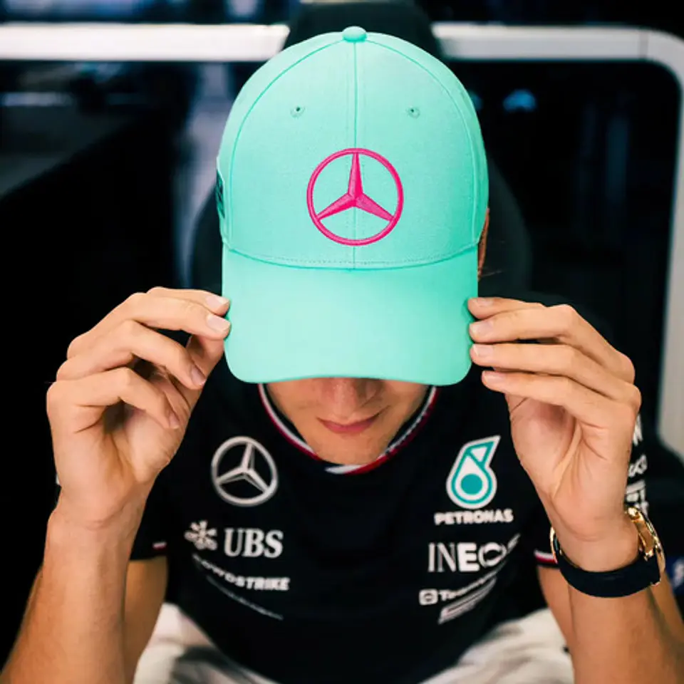 Gorro Mercedes Benz George Russell X Gp Miami Gorra 4
