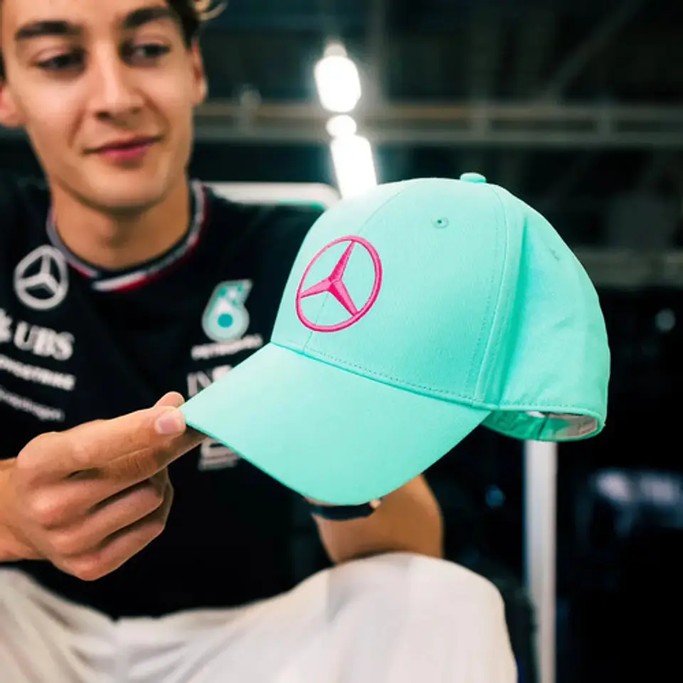 Gorro Mercedes Benz George Russell X Gp Miami Gorra 10