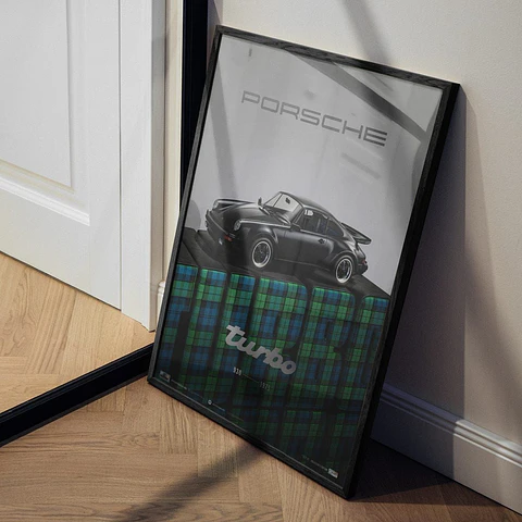 Cuadro Auto Porsche 911 (930) Turbo 3.0 - 1975