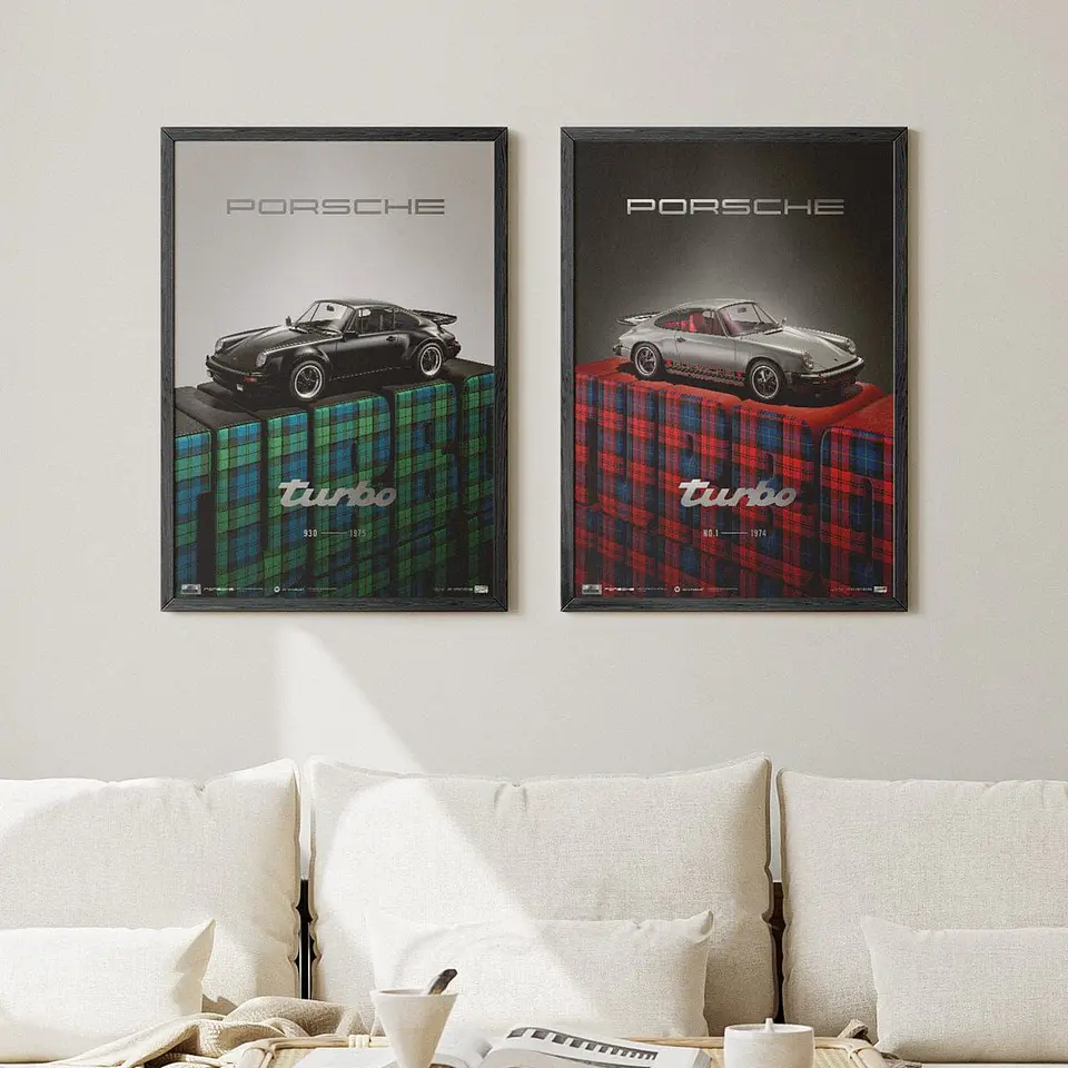 Cuadro Auto Porsche 911 (930) Turbo 3.0 - 1975 3