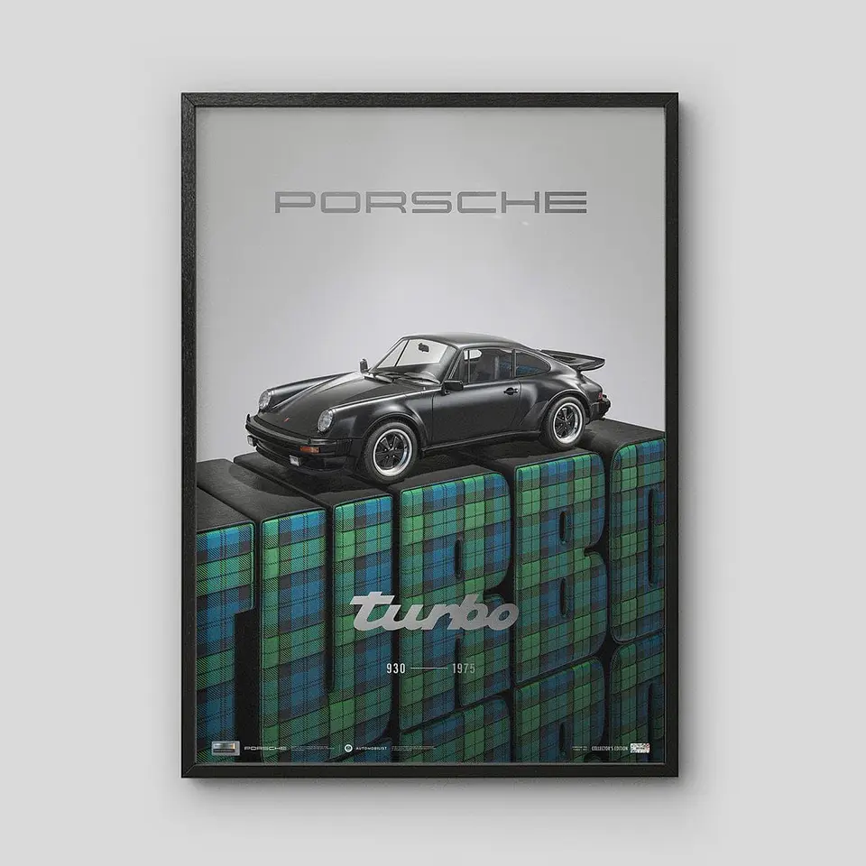 Cuadro Auto Porsche 911 (930) Turbo 3.0 - 1975 4