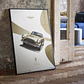 Cuadro Auto Aston Martin Db5 1964 Dorado - Auto Clásico - Miniatura 3