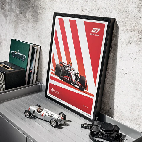 Cuadro Formula 1 Nico Hülkenberg F1 + Marco