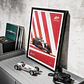 Cuadro Formula 1 Nico Hülkenberg F1 + Marco - Miniatura 1