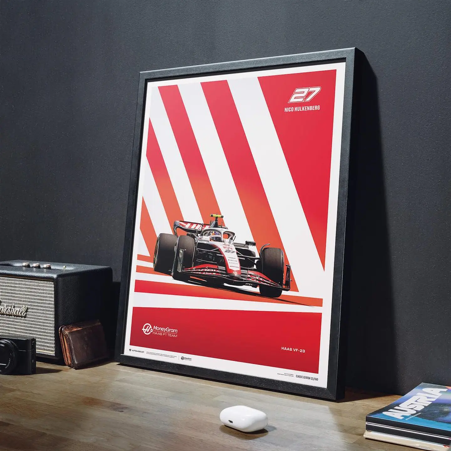 Cuadro Formula 1 Nico Hülkenberg F1 + Marco 2