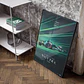 Cuadro Sebastian Vettel  Aston Martin Cognizant Formula One f1 - Miniatura 2