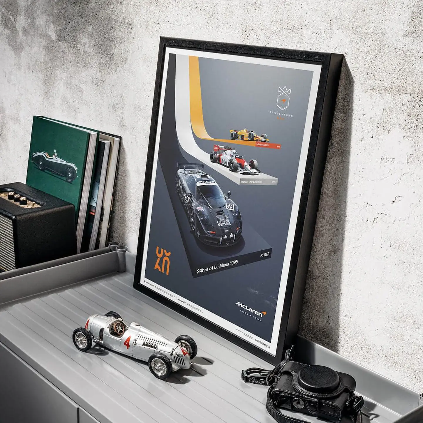 Cuadro Mclaren M23 - James Hunt F1 Formula 1 2