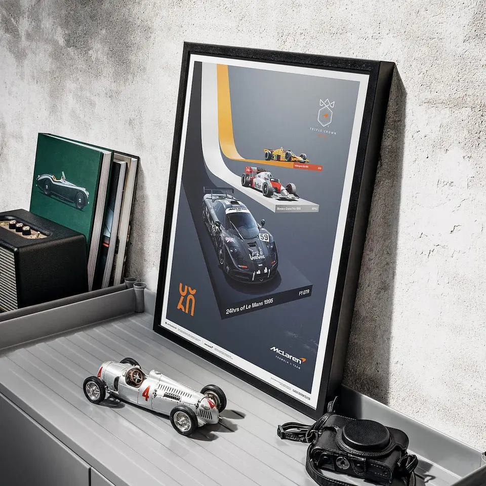 Cuadro Mclaren M23 - James Hunt F1 Formula 1 2