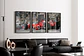 Set de 3 Cuadros Ferrari Fórmula 1 – Gran Premio de Mónaco + Póster Michael Schumacher - Miniatura 1