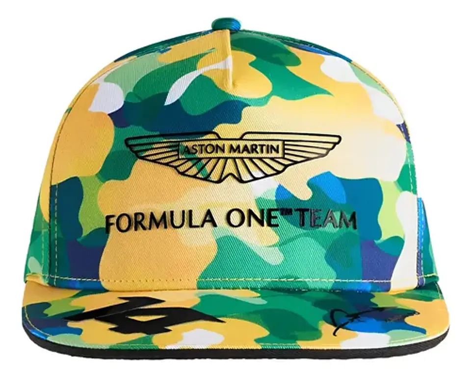 Jockey Aston Martin Gorra 2024 Alonso 14 Gorra Gp Brasil F1 1