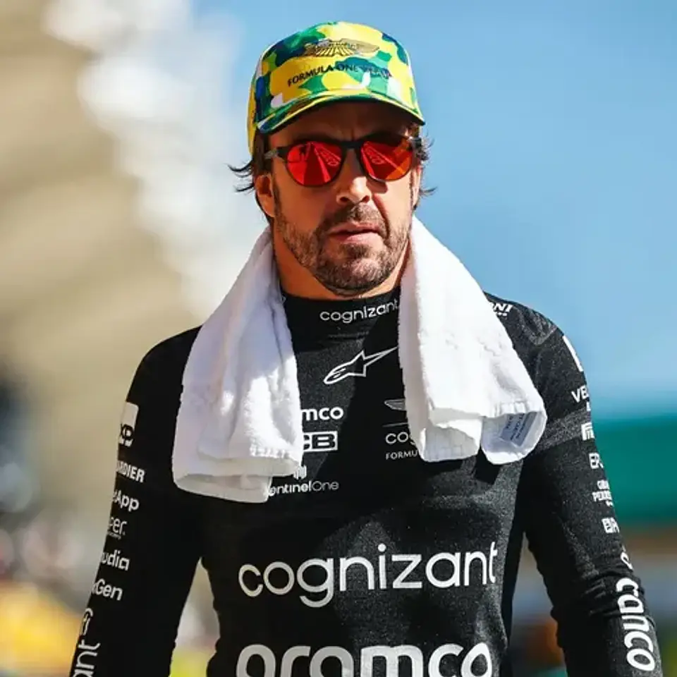 Jockey Aston Martin Gorra 2024 Alonso 14 Gorra Gp Brasil F1 2