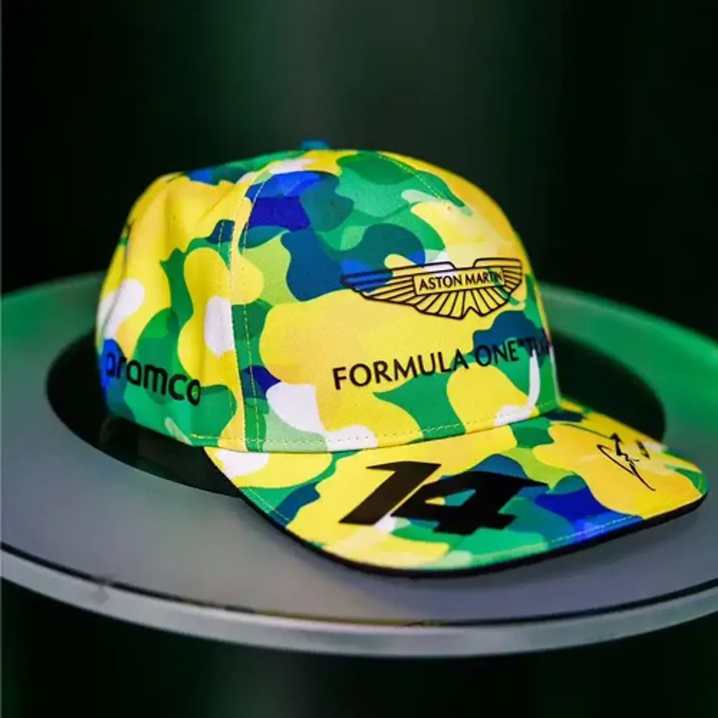 Jockey Aston Martin Gorra 2024 Alonso 14 Gorra Gp Brasil F1 5