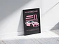 Cuadro Porsche 911 Gt3 Rs Rosa - Automovilismo Deportivo - Miniatura 2