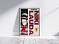 Cuadro F1 Niki Lauda Leyenda  Piloto Histórico + Marco - Miniatura 1