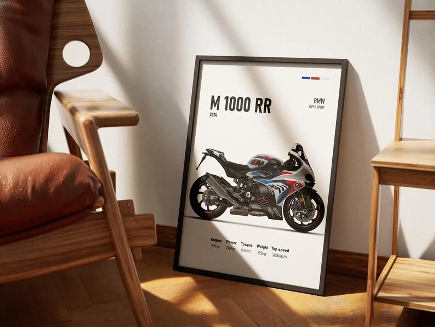 Cuadro BMW M 1000 RR 2024 - Motociclismo Deportivo + Marco 1
