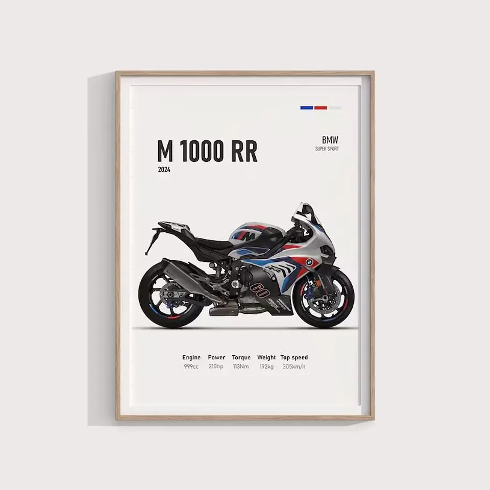 Cuadro BMW M 1000 RR 2024 - Motociclismo Deportivo + Marco 2