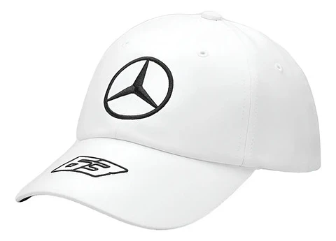 Gorro Mercedes Oficial F1 George Russell 63 Gorra Blanco