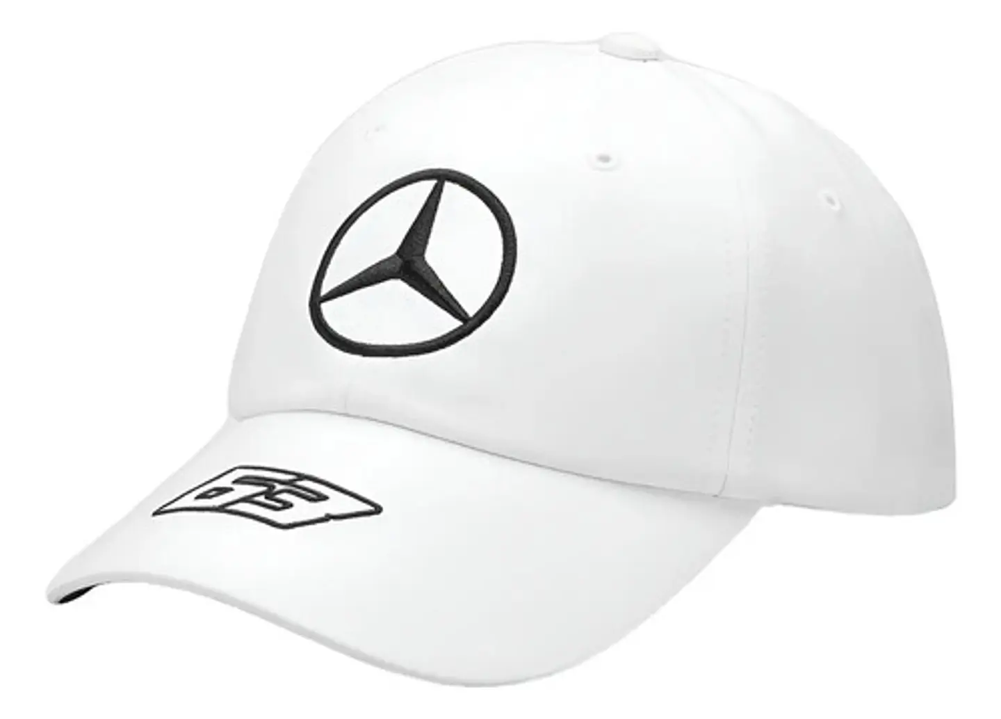 Gorro Mercedes Oficial F1 George Russell 63 Gorra Blanco 1