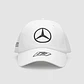 Gorro Mercedes Oficial F1 George Russell 63 Gorra Blanco - Miniatura 4