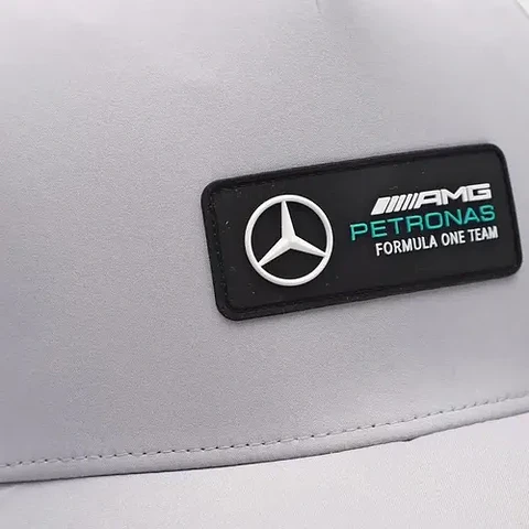 Jockey Mercedes Amg Gorra Silver Snapback Cap Gorro
