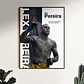 Cuadro Ufc Alex Pereira Cuadro Premium Con Marco Negro - Miniatura 1