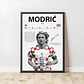 Cuadro Luka Modrić Maestro del Mediocampo + Marco - Miniatura 2