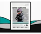 Cuadro Lewis Hamilton Máximo Campeón F1 Fórmula 1 + Marco Negro - Miniatura 1