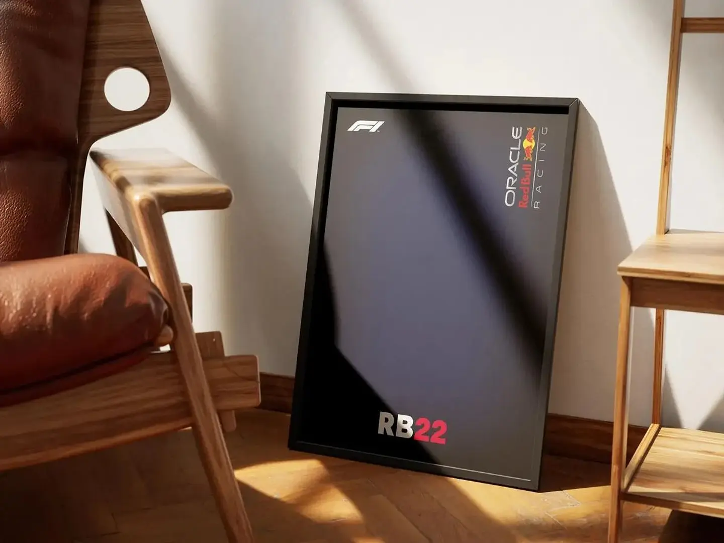 Cuadro Red Bull Rb22 De Fórmula 1 Colección Especial Negro 2