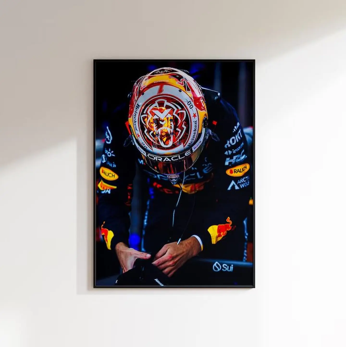 Set Cuadros Red Bull Racing F1 Campeón  Fórmula 1+ Marco Negro 2