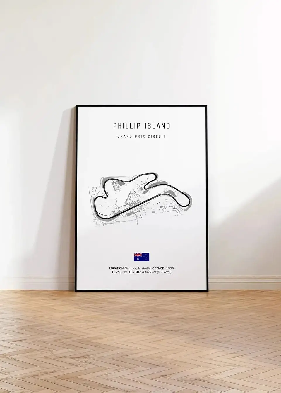 Cuadro Fórmula 1 Circuito Australia Pista Melbourne III 2026 F1 1