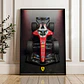 Cuadro Fórmula 1 2026 Audi Ferrari Mercedes + Marco - Miniatura 2