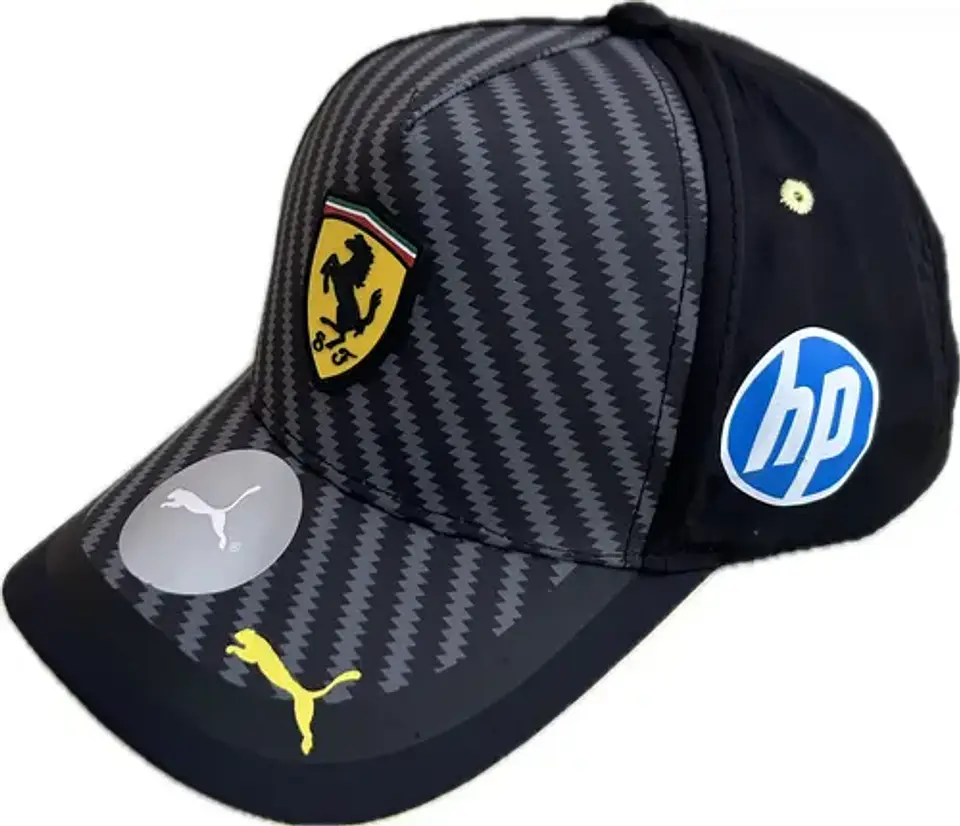 Gorro Scuderia Ferrari Especial Gp Monza 2024 Gorra Leclerc 3