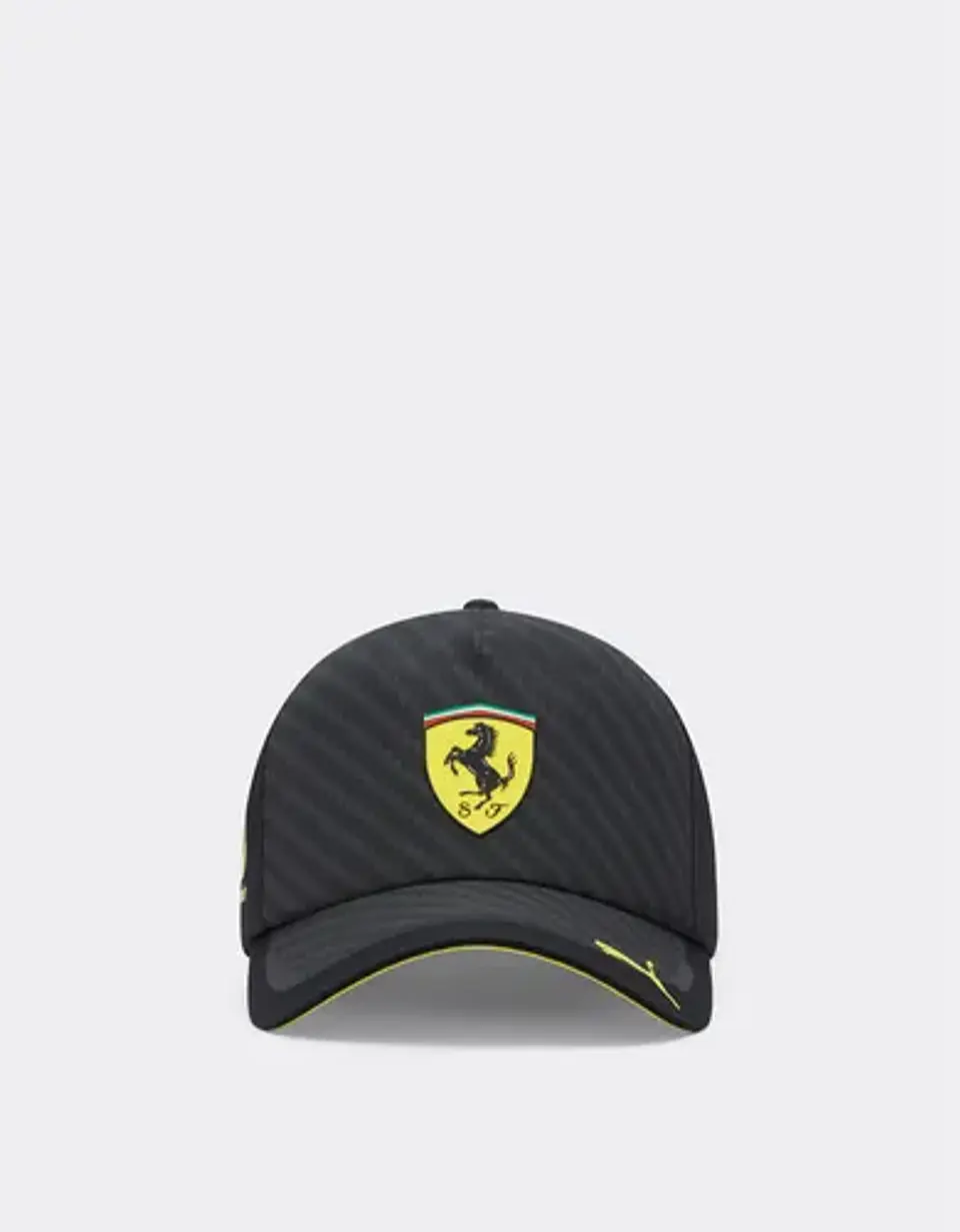Gorro Scuderia Ferrari Especial Gp Monza 2024 Gorra Leclerc 6