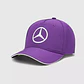 Jockey Mercedes Benz Lewis Hamilton Morado Malla Gorro - Miniatura 1