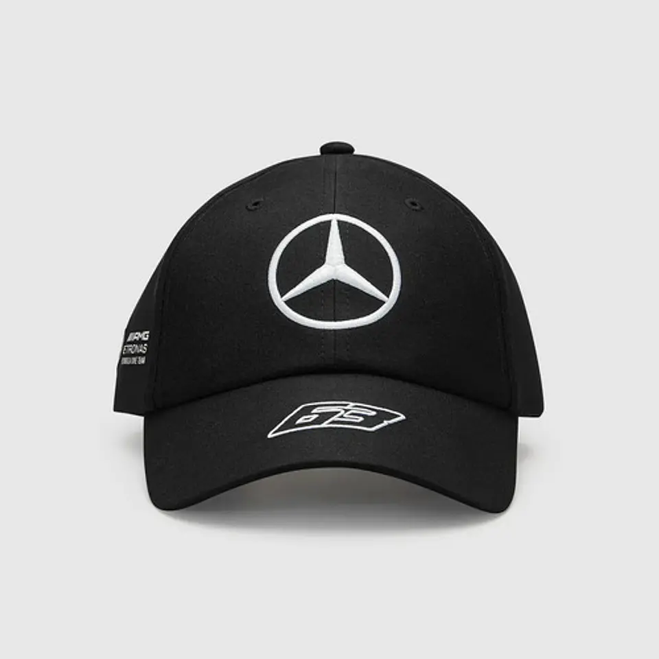 Gorro Mercedes Oficial F1 George Russell 63 Gorra Negro 4