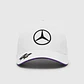 Jockey Mercedes Benz Lh44 Blanca Malla Gorro - Miniatura 1