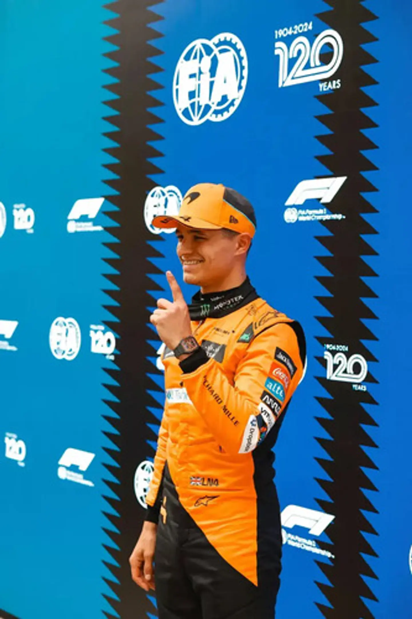 Gorro Mclaren F1 Lando Norris 4 Gorra Original 10