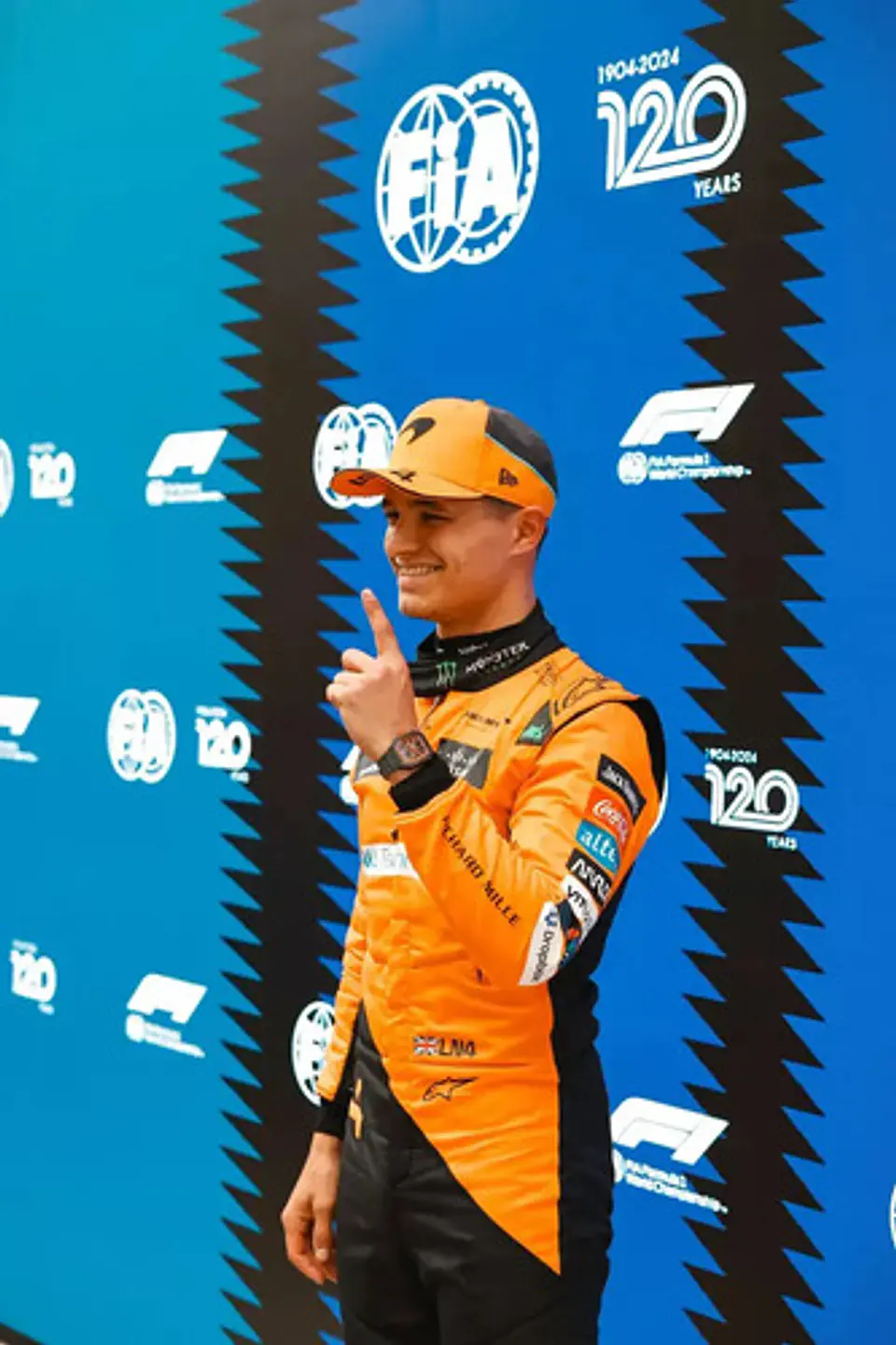 Gorro Mclaren F1 Lando Norris 4 Gorra Original 10