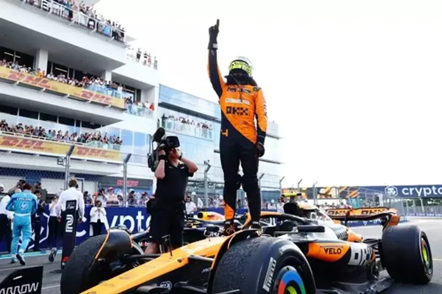Gorro Mclaren F1 Lando Norris 4 Gorra Original 14