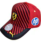 Jockey Scuderia Ferrari F1 Gorro Race Black Gorra - Miniatura 12