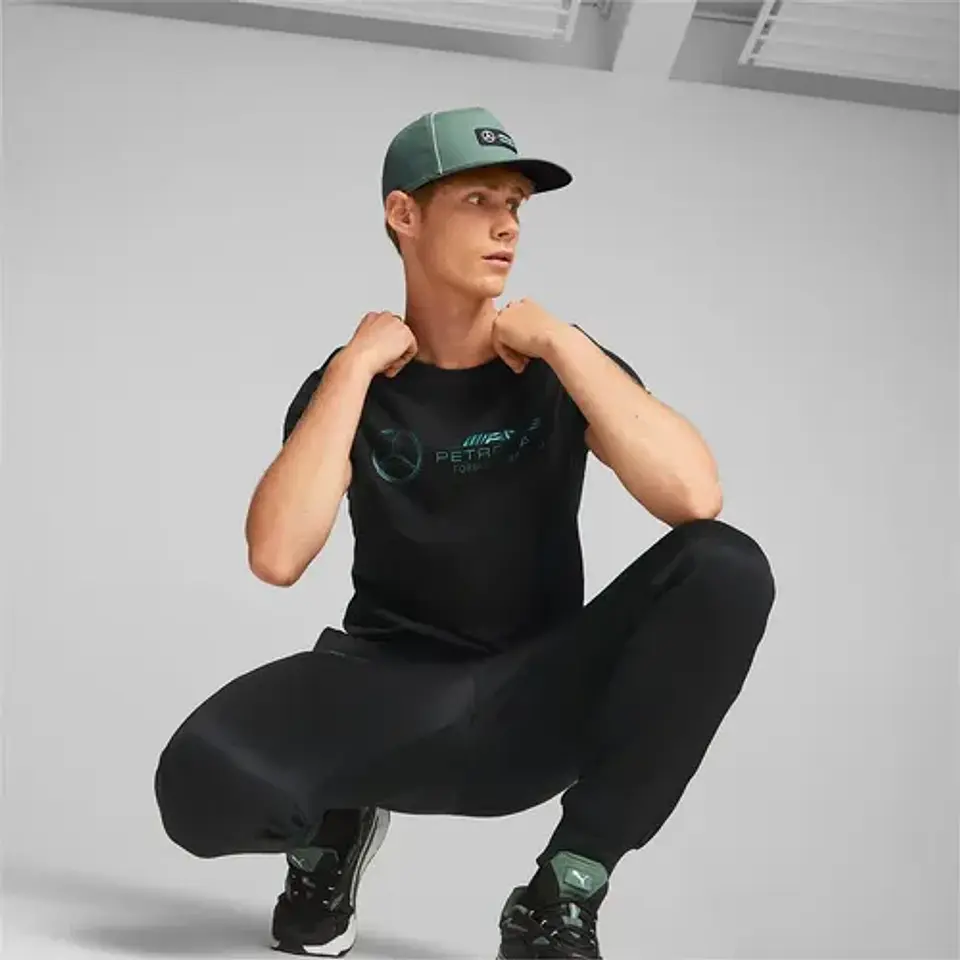Jockey Mercedes Amg Gorra Verde Snapback Cap Gorro 3